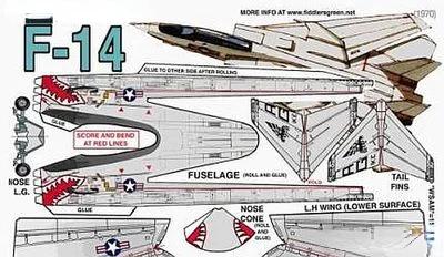  ٸ  Grumman F-14 Tomcat DIY   3D   ϱ    ǰ 